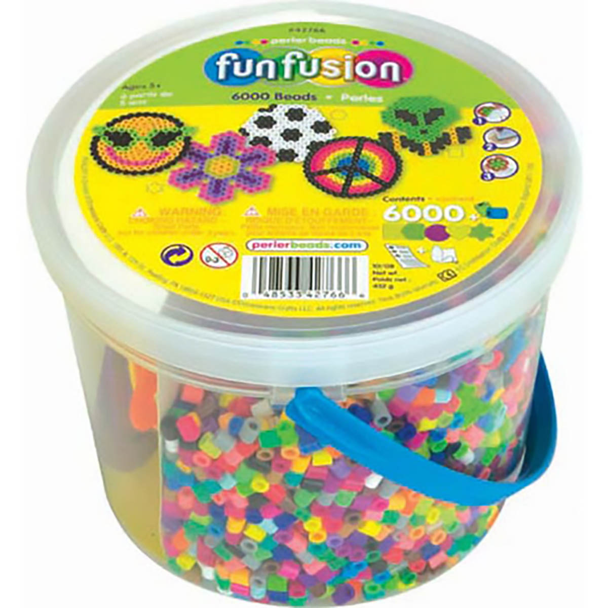 Perler 6.000 Bead Bucket - Multi Mix