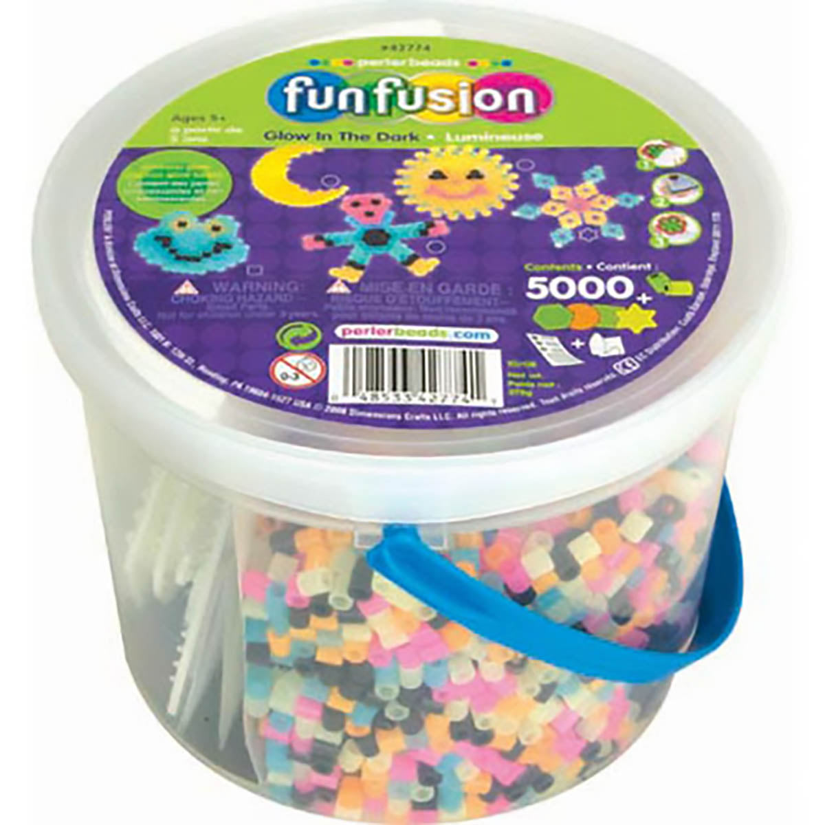 Perler Glow in the Dark Activity Bucket