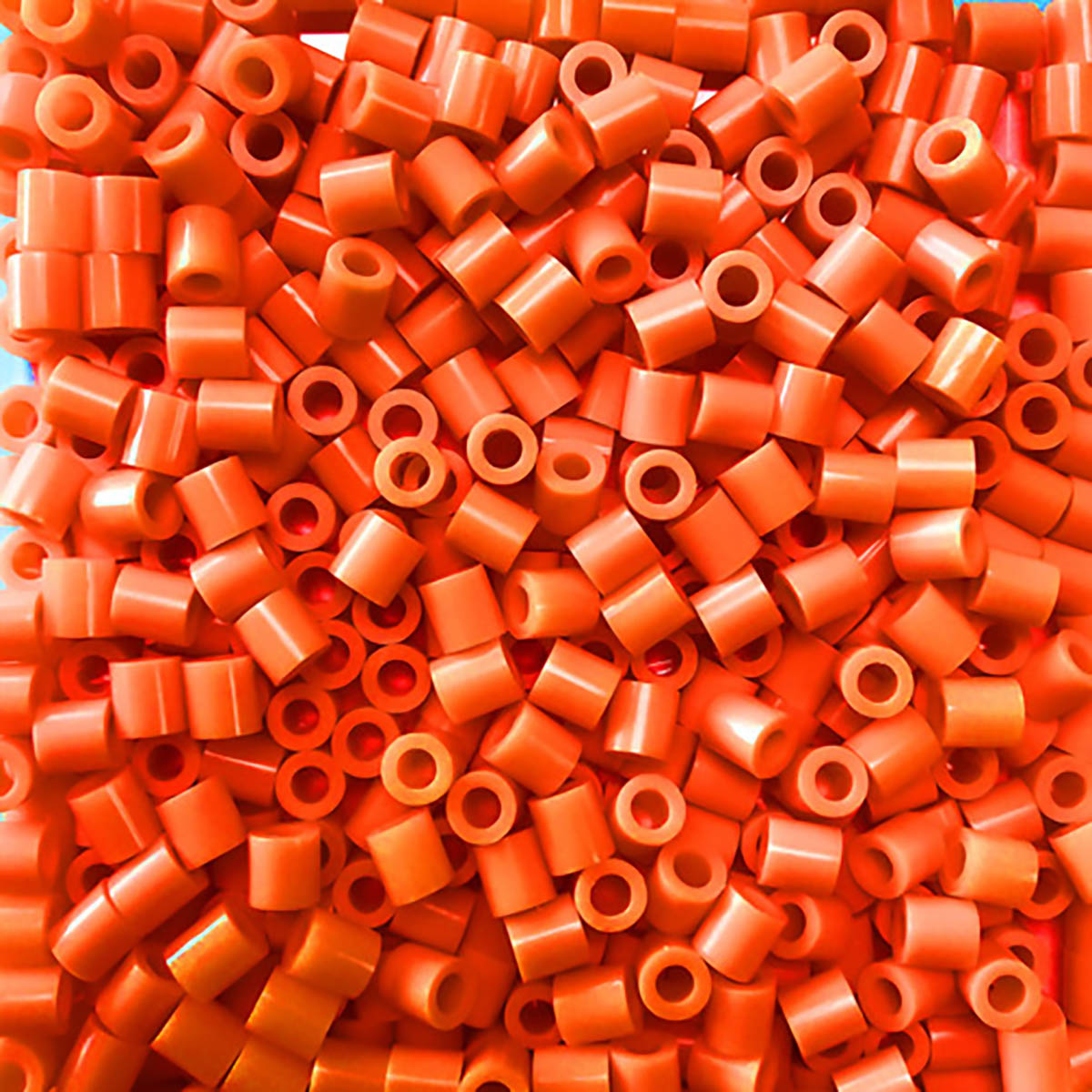 6.000 Perler Beads - Orange