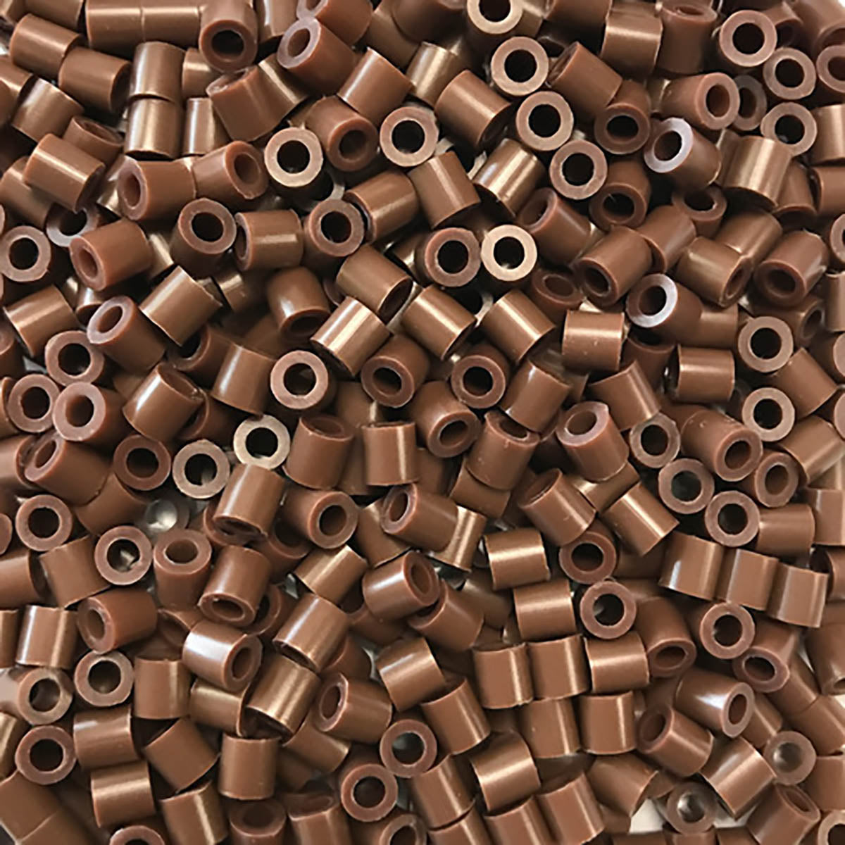 6.000 Perler Beads - Brown