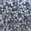 1.000 Perler Beads - Pearl Silver