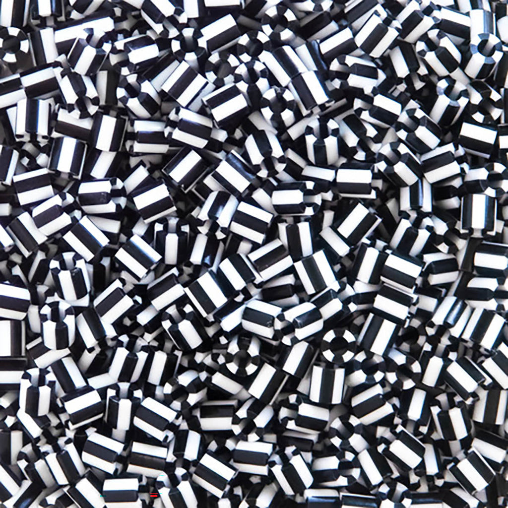 1.000 Perler Beads - Zebra Stripe