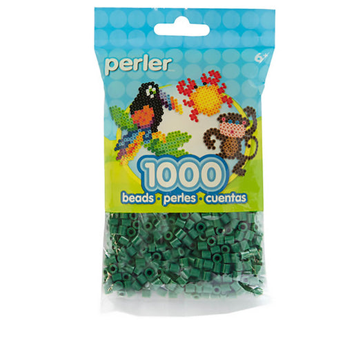 1.000 Perler Beads - Evergreen