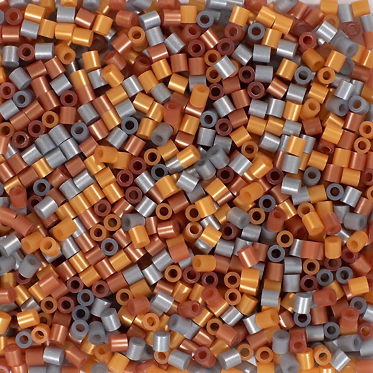 1.000 Perler Beads - Metallic Mix
