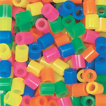 1.000 Perler Beads - Neon Mix