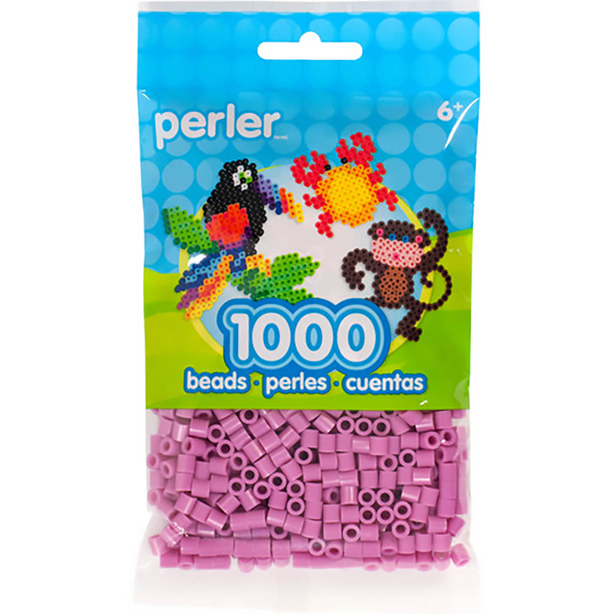 1.000 Perler Beads - Orchid