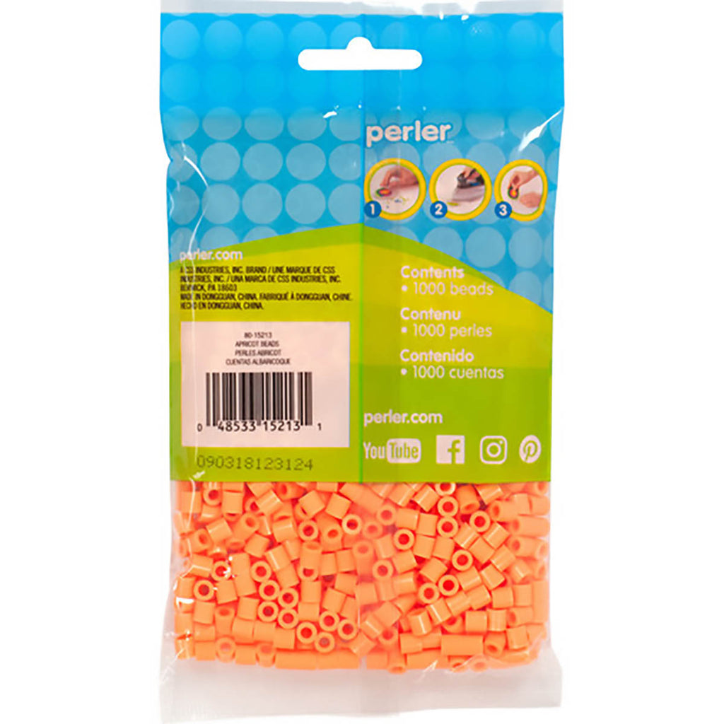 1.000 Perler Beads - Apricot