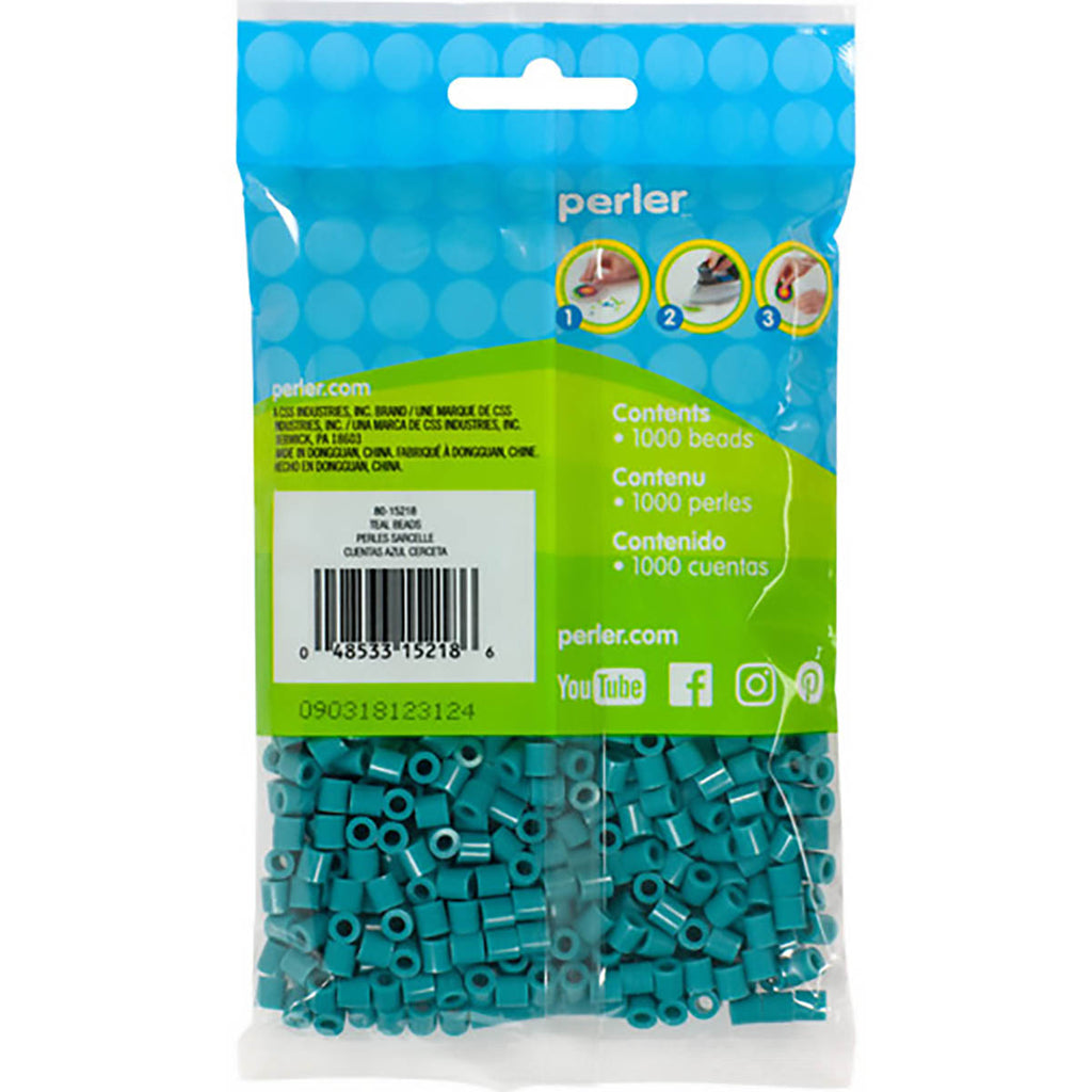 1.000 Perler Beads - Teal