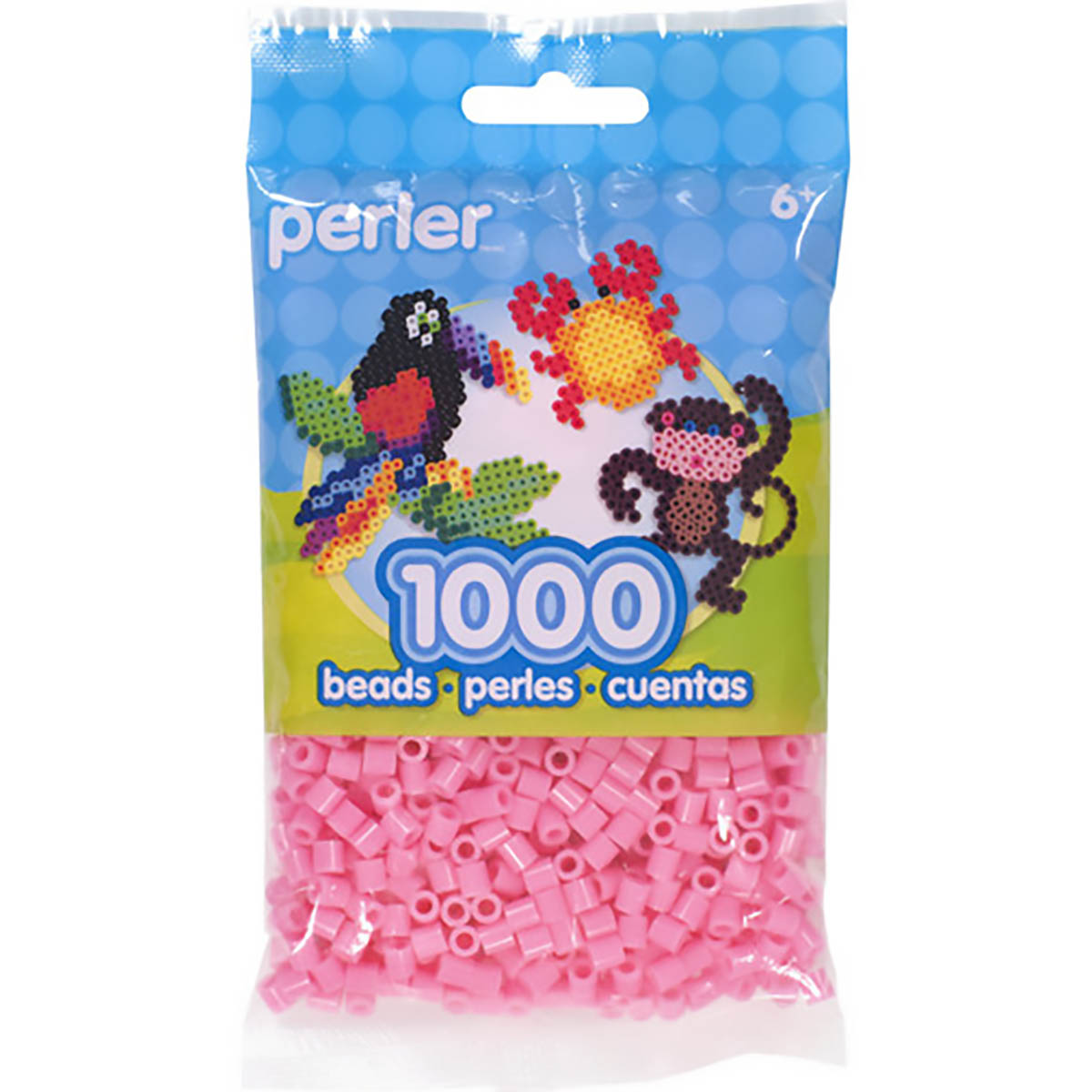 1.000 Perler Beads - Cotton Candy