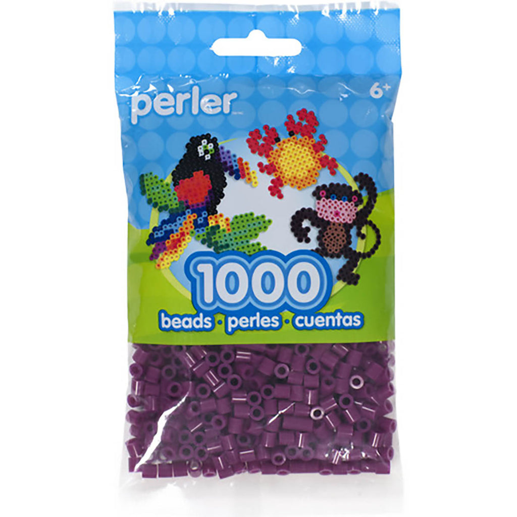 1.000 Perler Beads - Eggplant