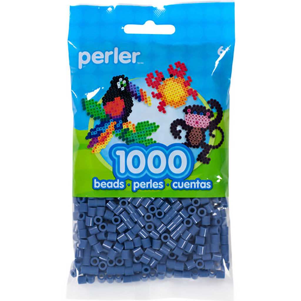 1.000 Perler Beads - Denim