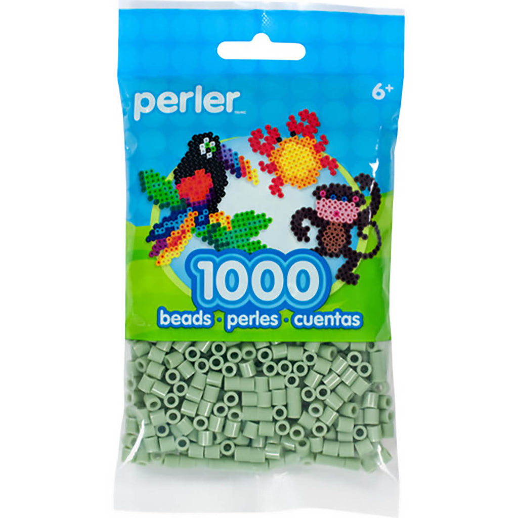 1.000 Perler Beads - Sage