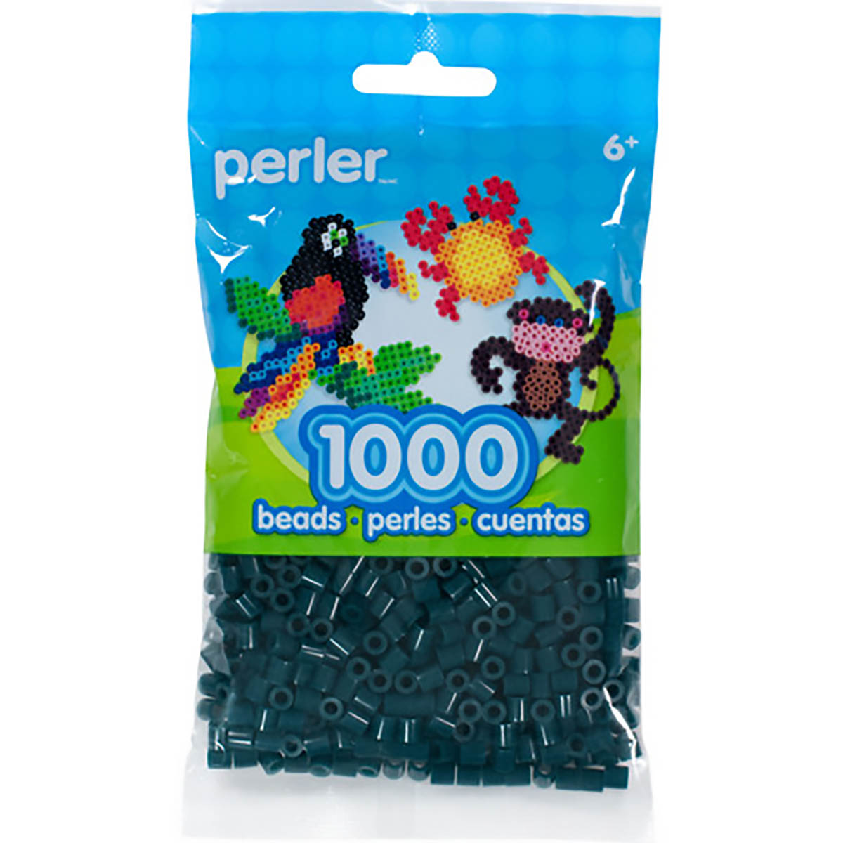 1.000 Perler Beads - Dark Spruce