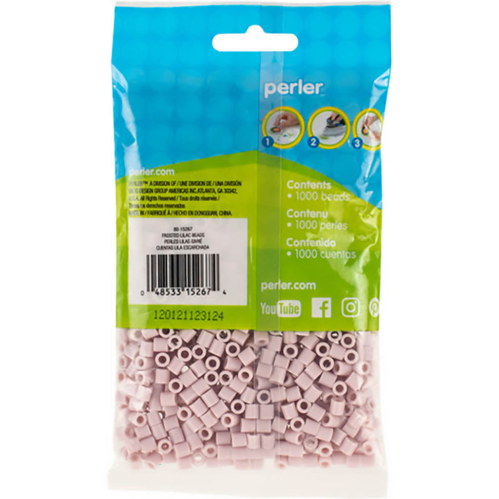 1.000 Perler Beads - Frosted Lilac