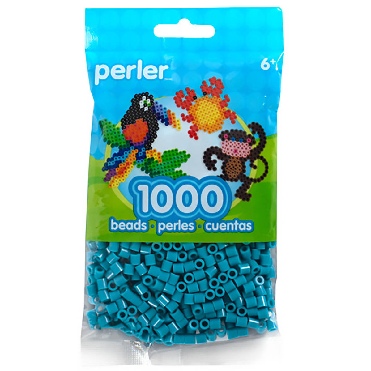 1.000 Perler Beads - Peacock