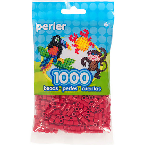 1.000 Perler Beads - Cherry