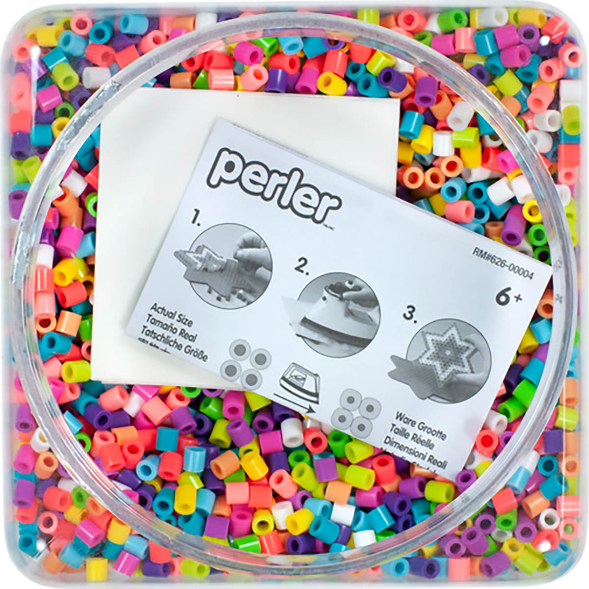 11.000 Perler Beads - Summer Bead Mix Jar