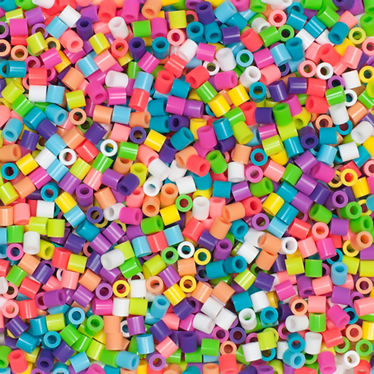 11.000 Perler Beads - Summer Bead Mix Jar