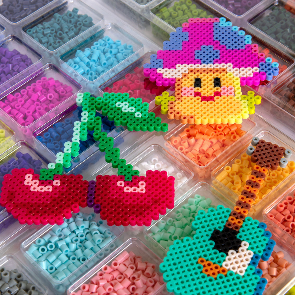 Triple Perler Bead Tray