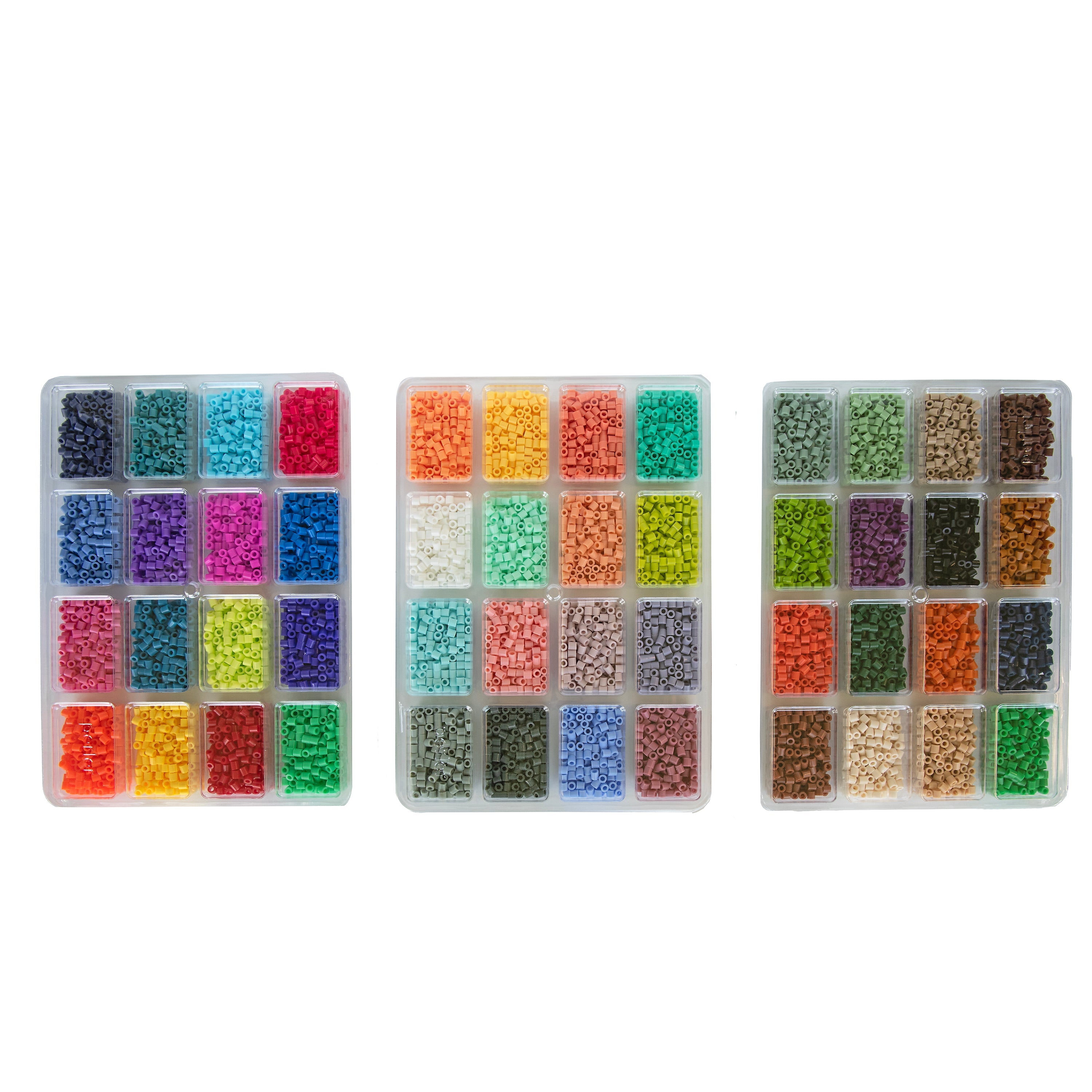 Triple Perler Bead Tray