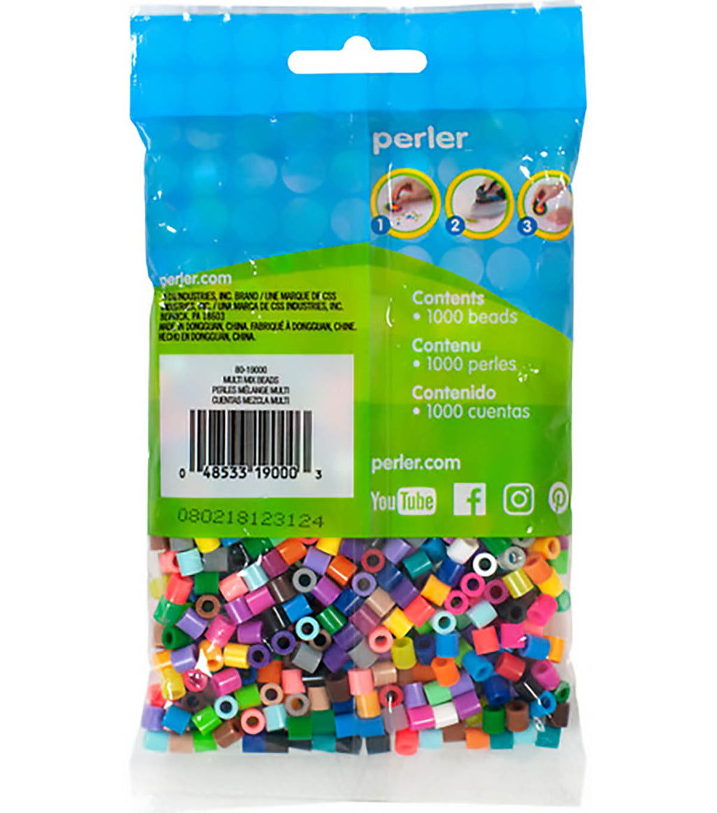 1.000 Perler Beads - Multi Mix