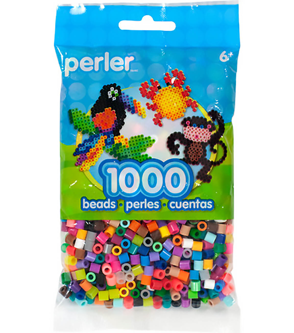 1.000 Perler Beads - Multi Mix