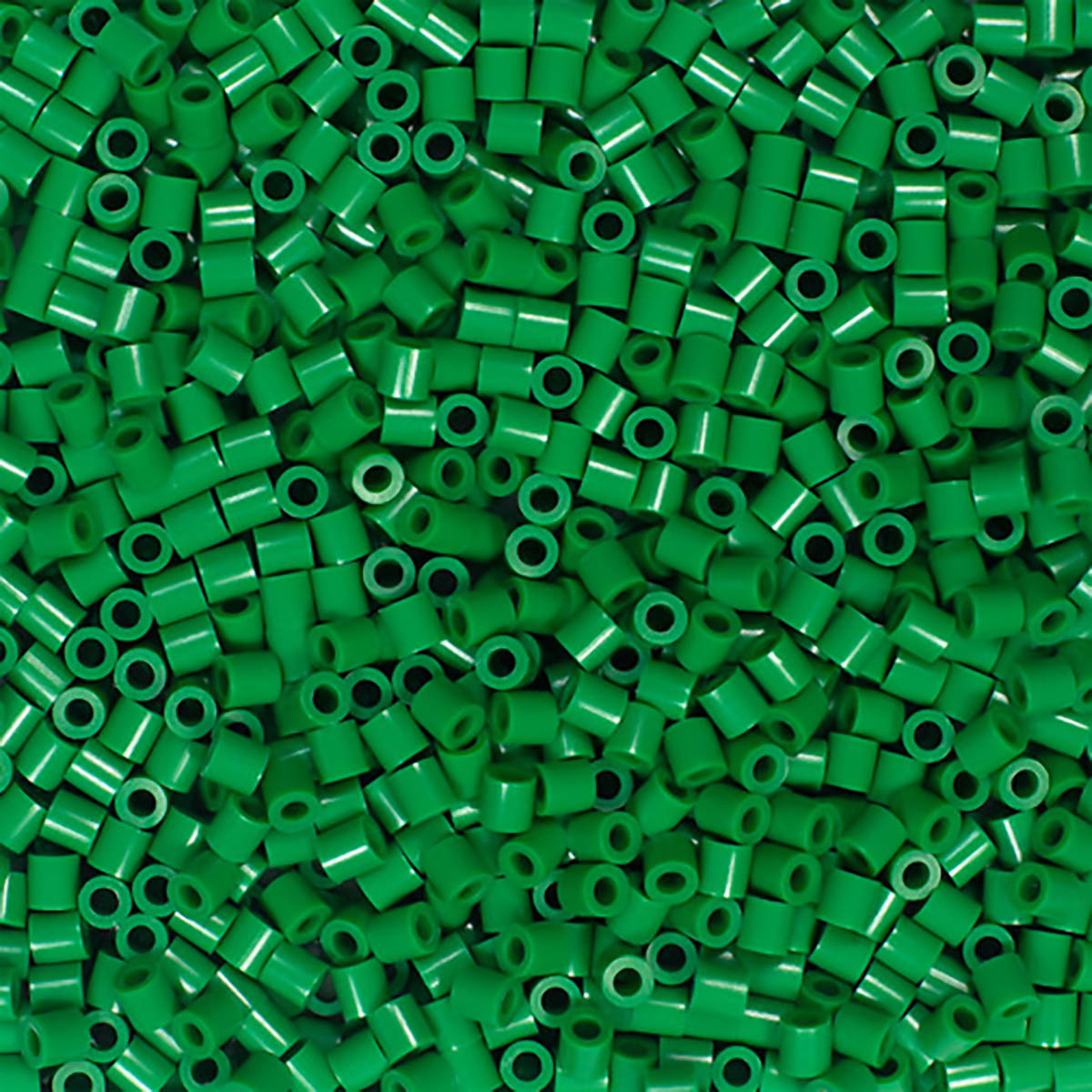 1.000 Perler Beads - Dark Green