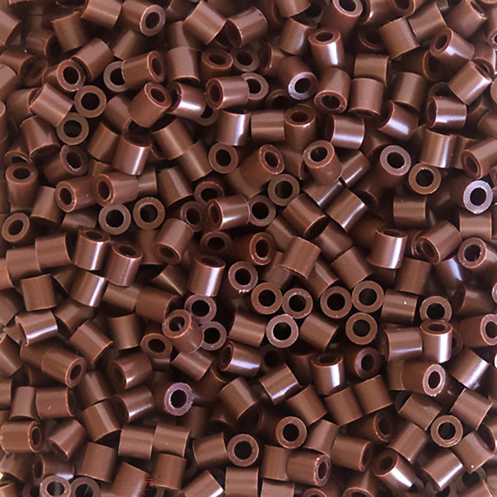 1.000 Perler Beads - Brown