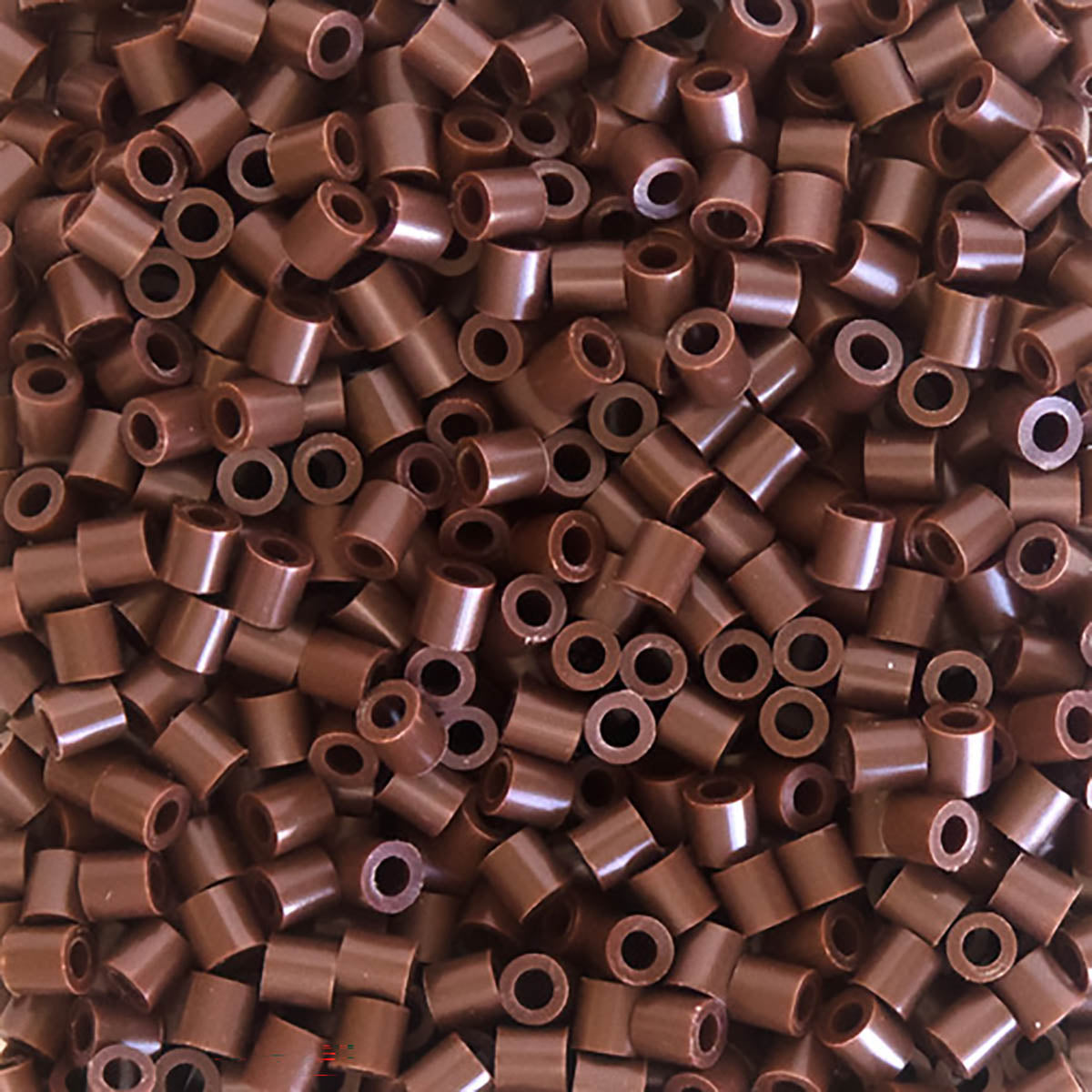 1.000 Perler Beads - Brown
