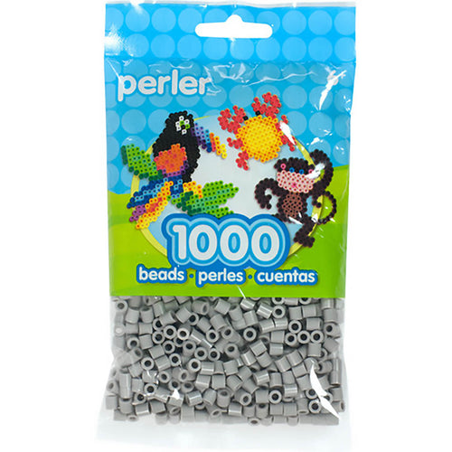 1.000 Perler Beads - Gray