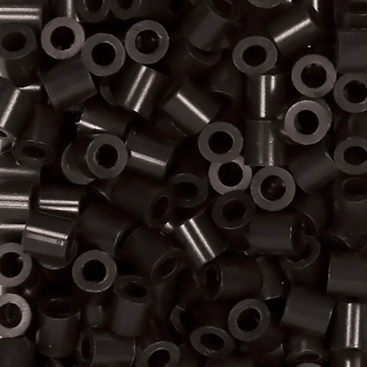 1.000 Perler Beads - Black
