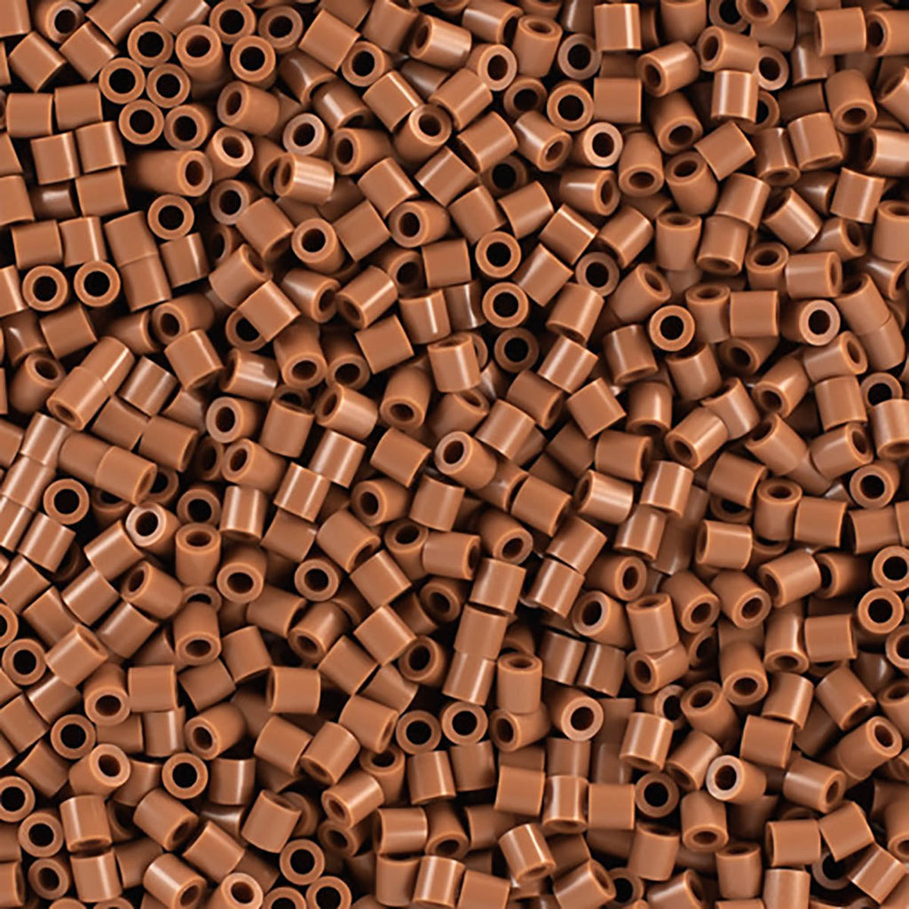 1.000 Perler Beads - Light Brown