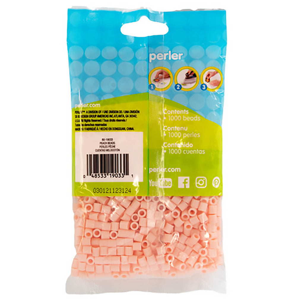 1.000 Perler Beads - Peach