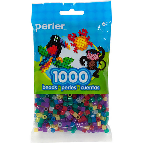 1.000 Perler Beads - Glitter Mix