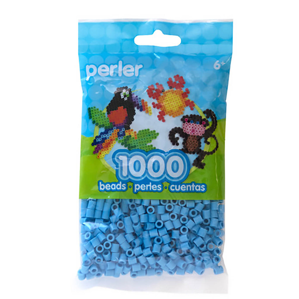 1.000 Perler Beads - Pastel Blue