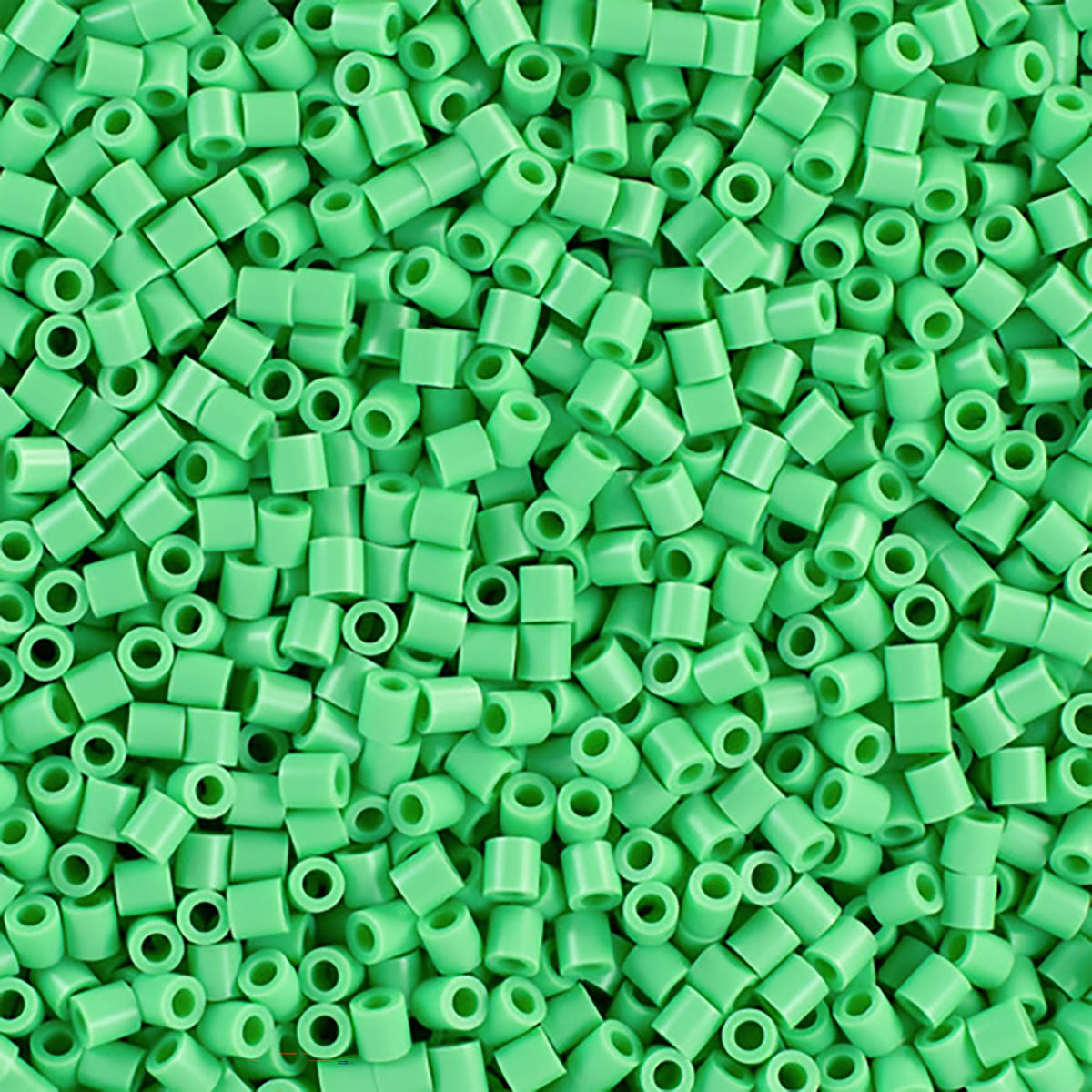 1.000 Perler Beads - Pastel Green