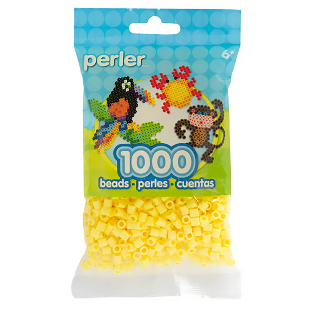 1.000 Perler Beads - Pastel Yellow