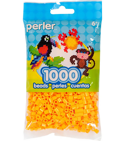 1.000 Perler Beads - Cheddar