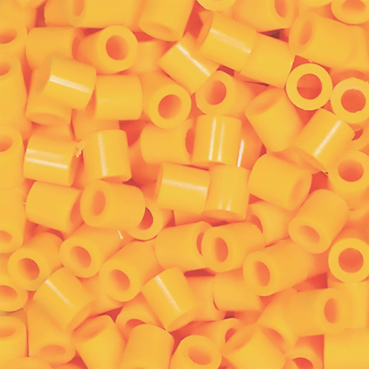 1.000 Perler Beads - Cheddar