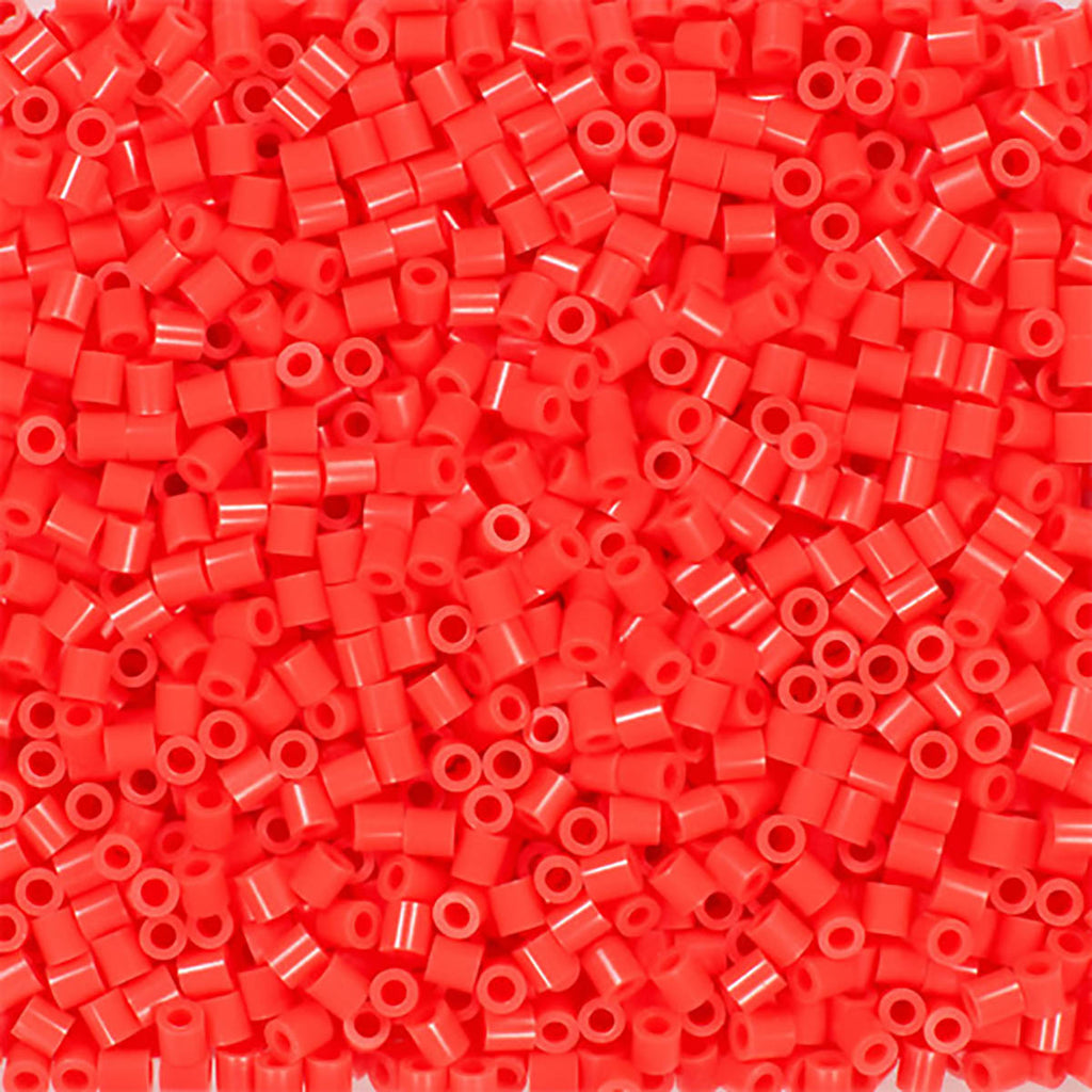1.000 Perler Beads - Hot Coral