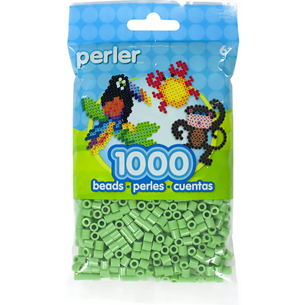 1.000 Perler Beads - Bright Green