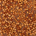 1.000 Perler Beads - Gold Metallic