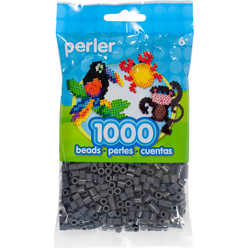 1.000 Perler Beads - Dark Grey