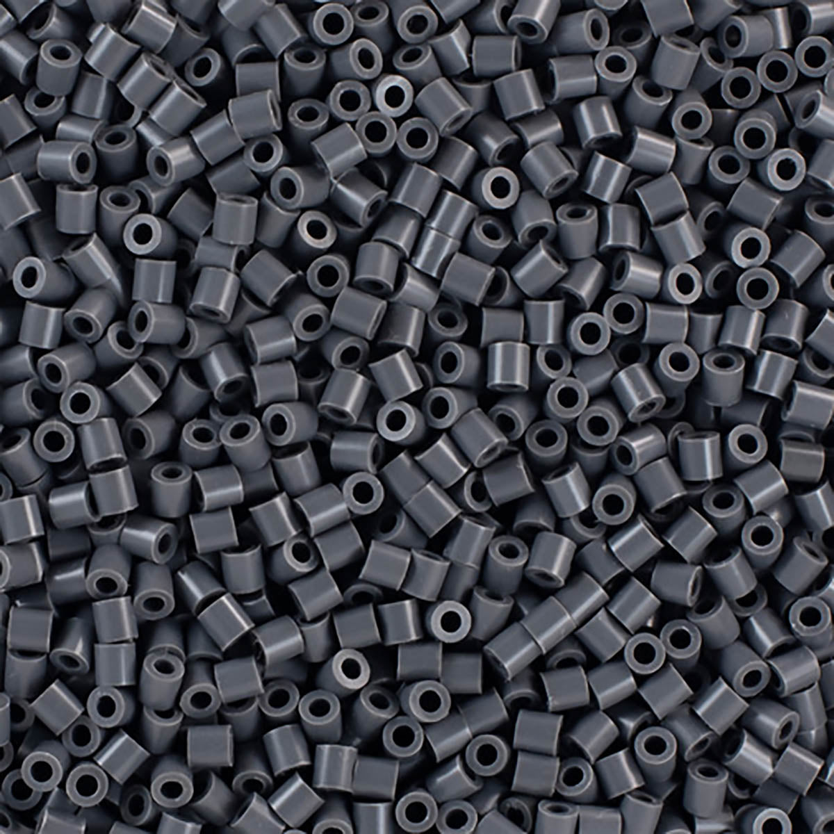 1.000 Perler Beads - Dark Grey