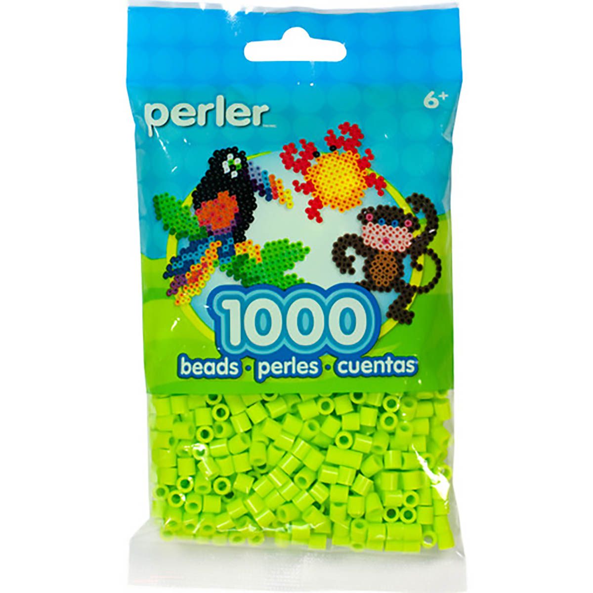 1.000 Perler Beads - Prickly Pear