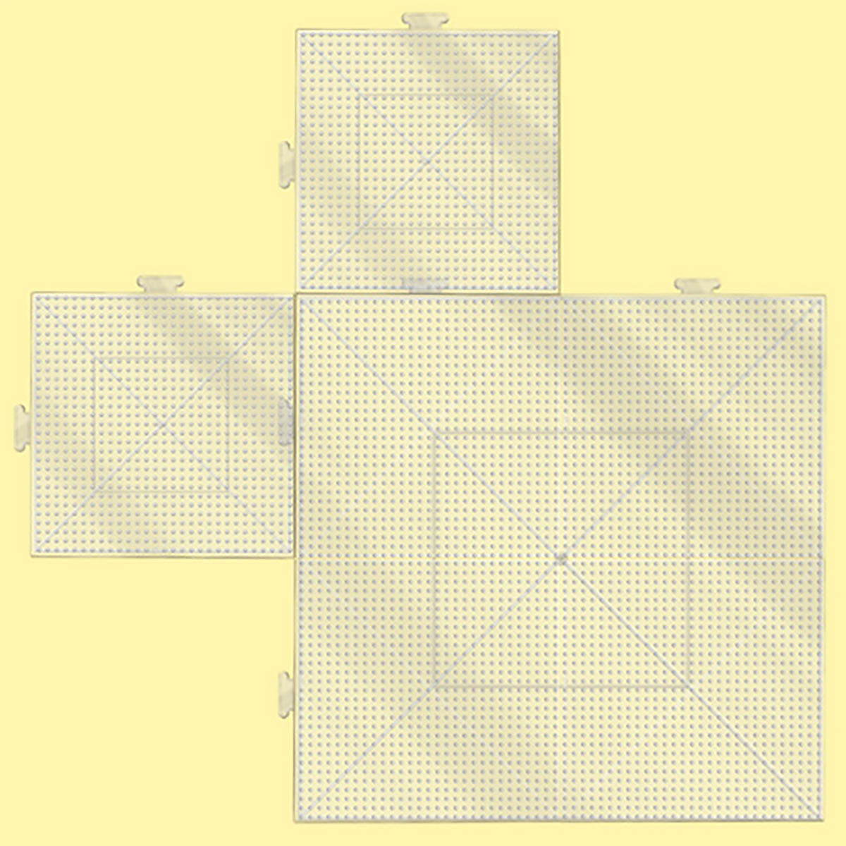 Mini Beads Large Pegboards. 2 Ct