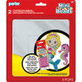Mini Beads Large Pegboards. 2 Ct