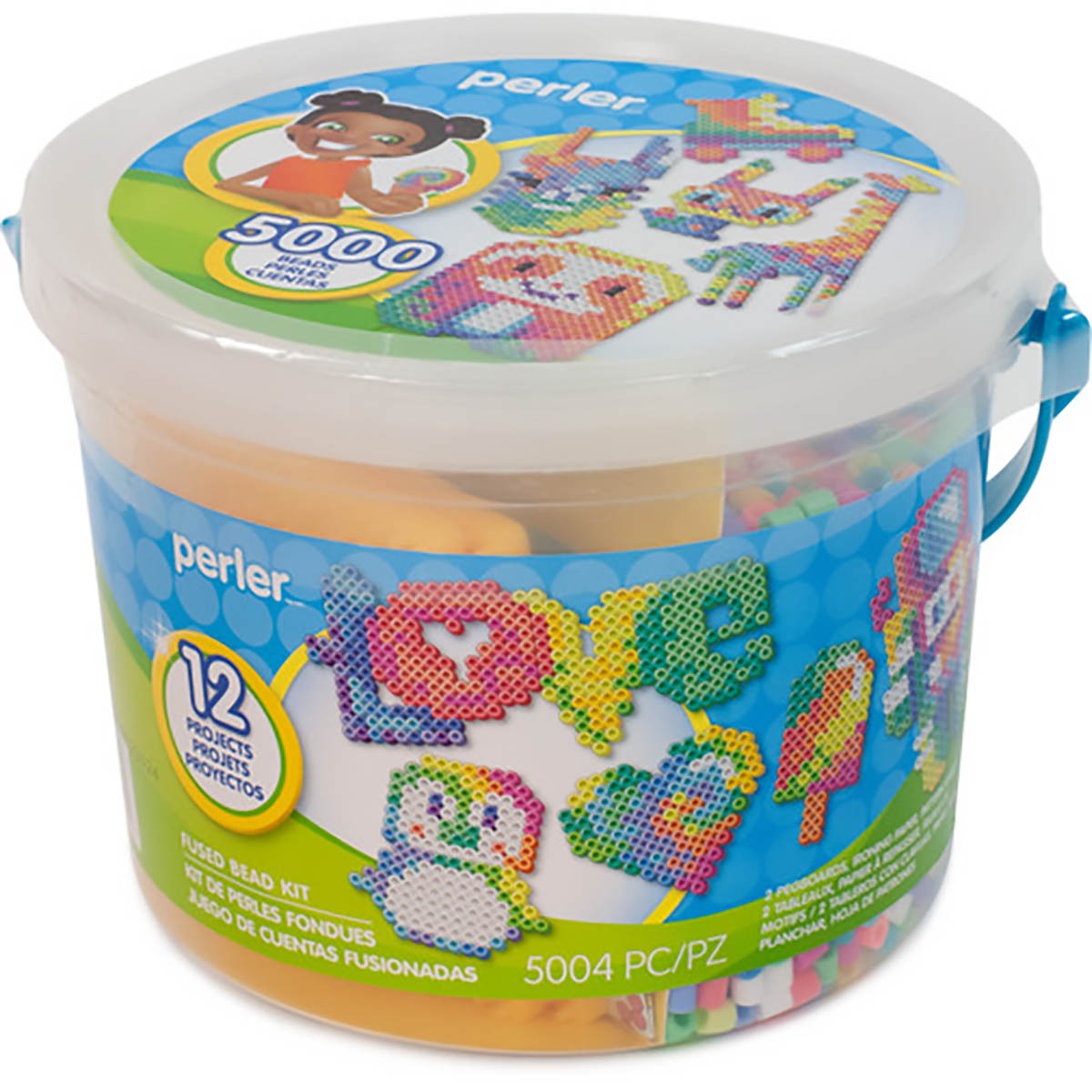 Perler Tie Dye Small 5.000 Bucket
